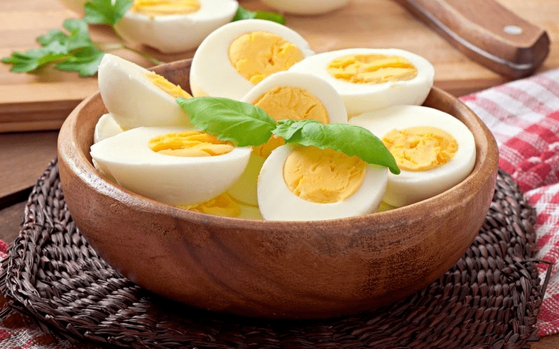 อาหารไข่สำหรับการลดน้ำหนัก